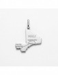 Pendantif carte Mali argent 925/1000