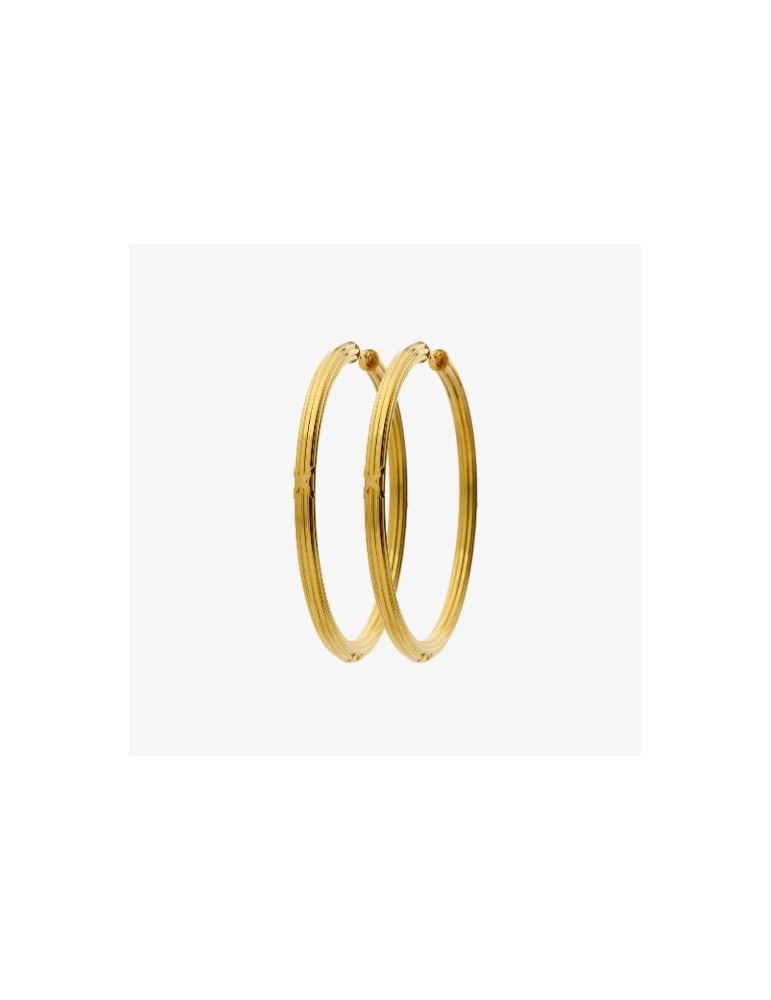 CREOLES or jaune 750/1000