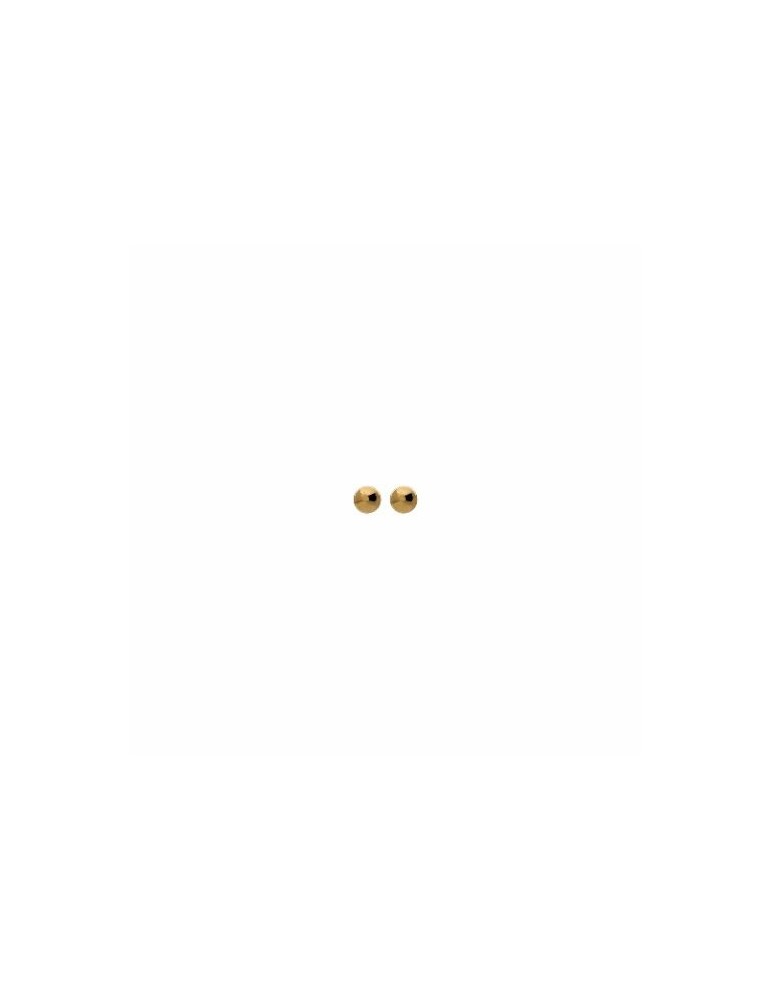 Boucles d'oreilles or jaune 750/1000