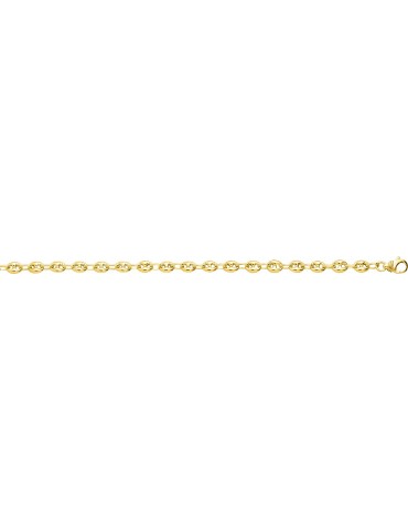COLLIER GRAIN DE CAFÉ OR 750/1000