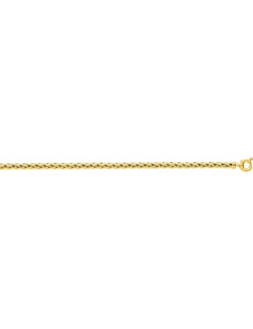 BRACELET MAILLE PALMIER OR 750/1000