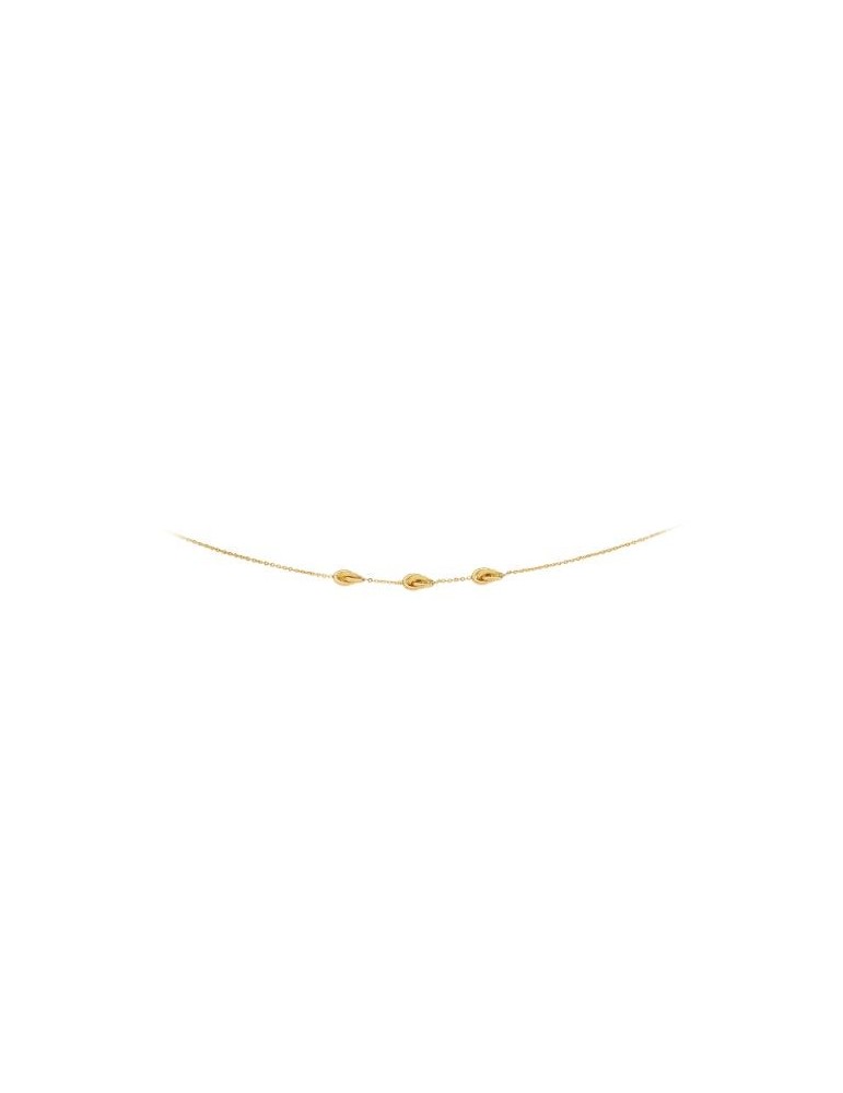 COLLIER 3 NOEUDS FORCATS